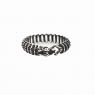 Серебряное мужское кольцо Дракон К707