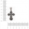 Крест православный нательный 8036 серебряный