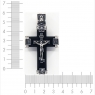 Деревянный нательный крестик 352-1 из эбена