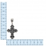 Православный крестик 8660 из серебра