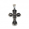 Купить серебряный православный крест 8225 Распятие христово