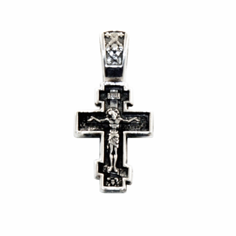 Православный нательный крест Распятие Христово 8611