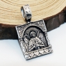 Икона Ангел Хранитель 8705 из серебра 