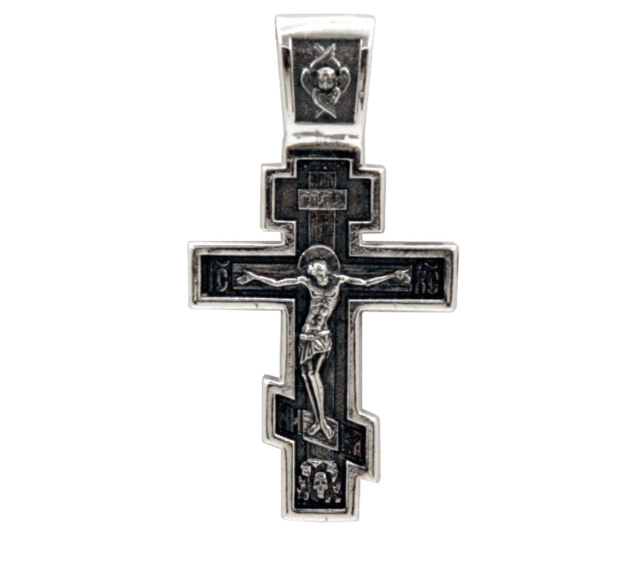 Православный нательный крест 8658 распятие христово