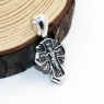 Православный серебряный крестик Распятие Христово Архангел Михаил 8643 купить в интернет магазине